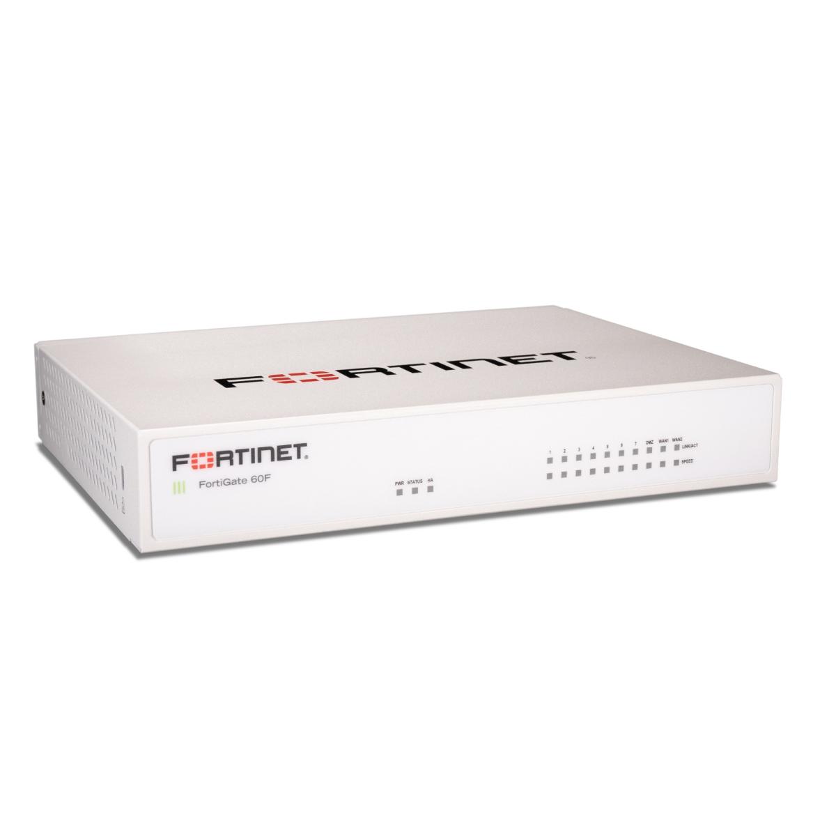 Firewall Fortinet FortiGate 60F FG-60F + FortiCare 12 meses