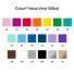 Vinilo Cricut Value Permanente 100 Hojas 30,5x30,5 cm Multicolor