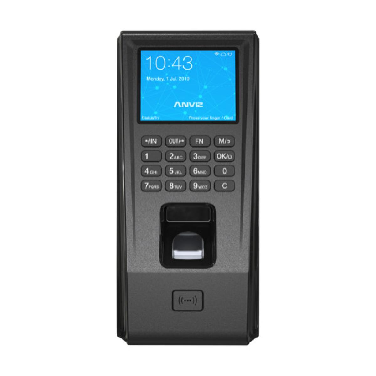 Control de Acceso Anviz EP30 Huella PIN RFID WiFi 3000 Usuarios