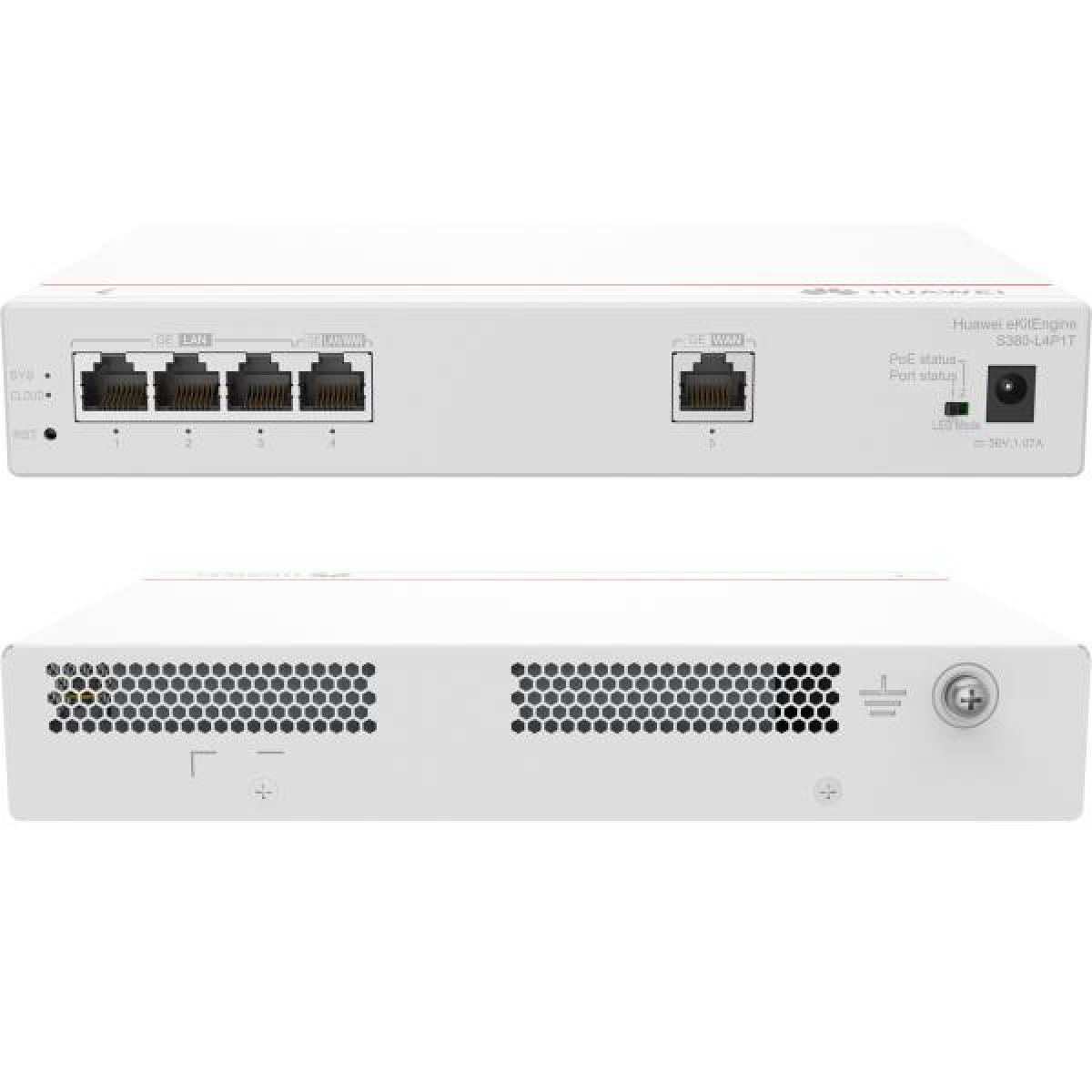 Router Huawei S380-L4P1T Gateway Multiservicio 32 AP PoE+