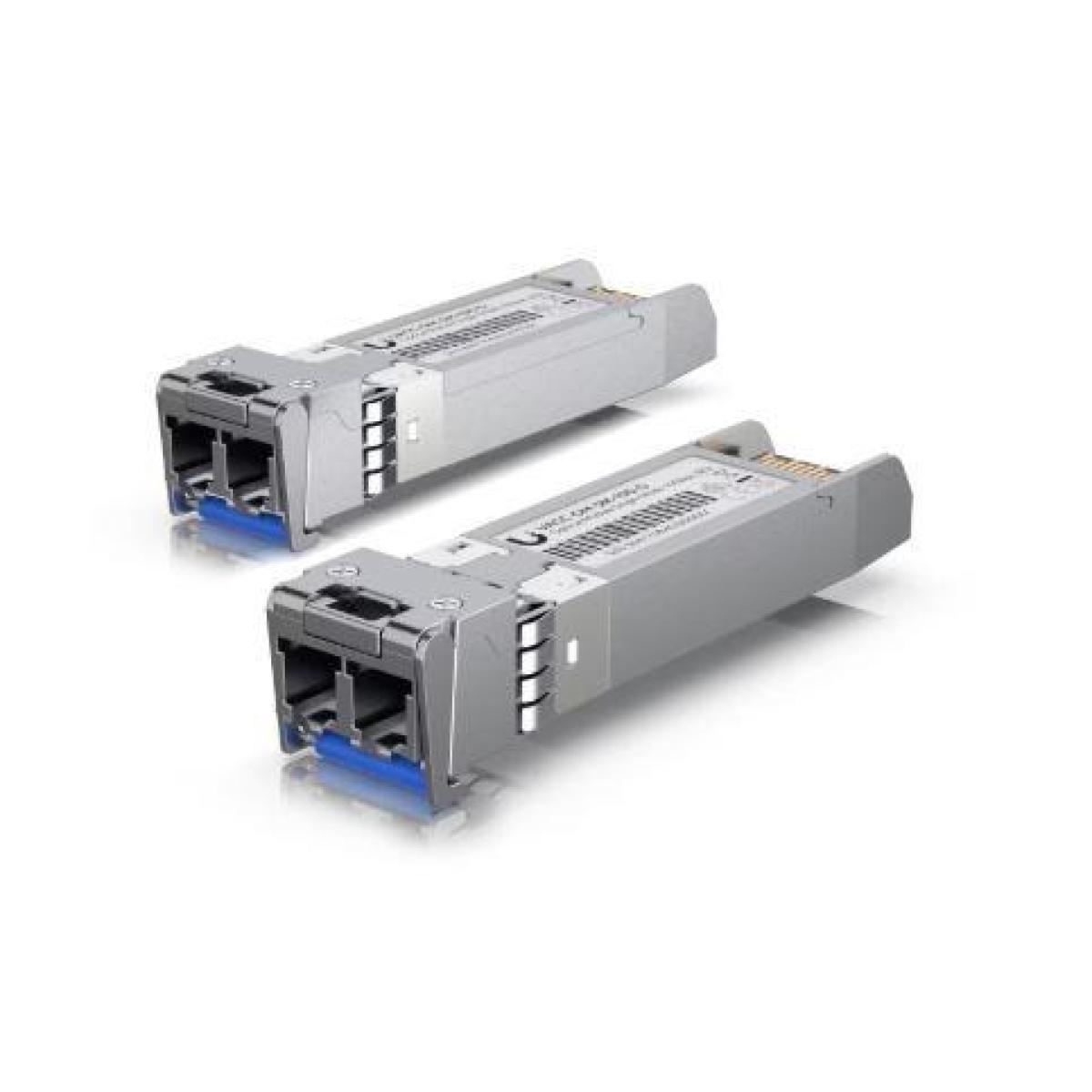 Módulo SFP+ Ubiquiti UACC-OM-SM-10G-D-2 Fibra Monomodo 10G LC 10km