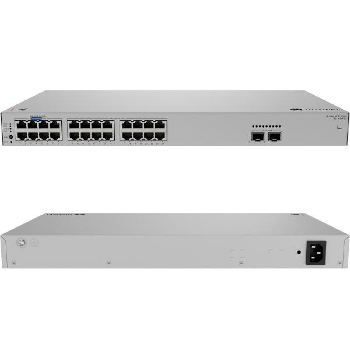 Switch Huawei S210-24P2J 24 Puertos GE PoE+ 2 SFP Layer 2