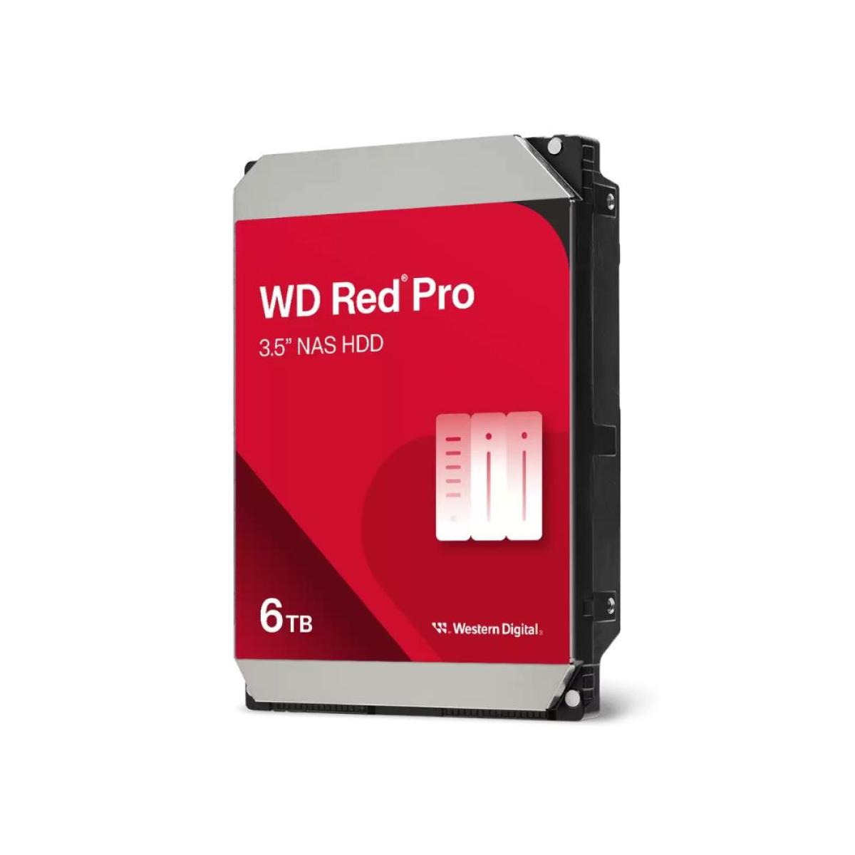 Disco Rígido Interno WD Red Pro NAS 6TB 3.5 SATA 7200 RPM