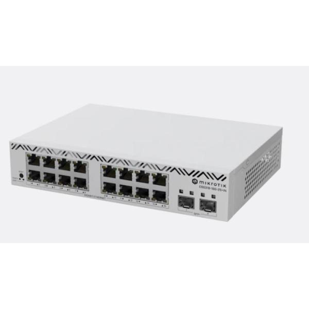 Switch Mikrotik CSS318-16G-2S+ 16 Puertos Gigabit 2 SFP+ 10G