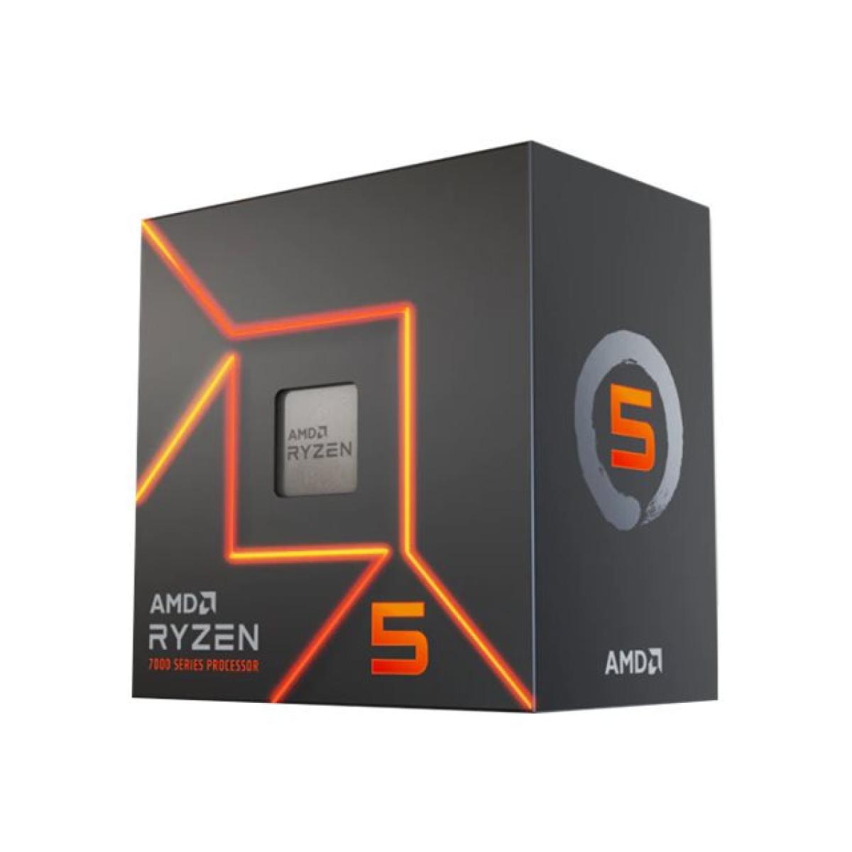 Procesador AMD Ryzen 5 7600 6 Núcleos 12 Hilos hasta 5.1GHz AM5