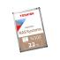 Disco Rígido Toshiba N300 NAS 22TB 3.5 SATA 7200 rpm