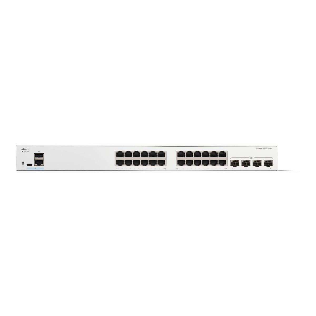 Switch Cisco C1300-24T-4X 24 Puertos Gigabit 4x SFP+ 10G L3