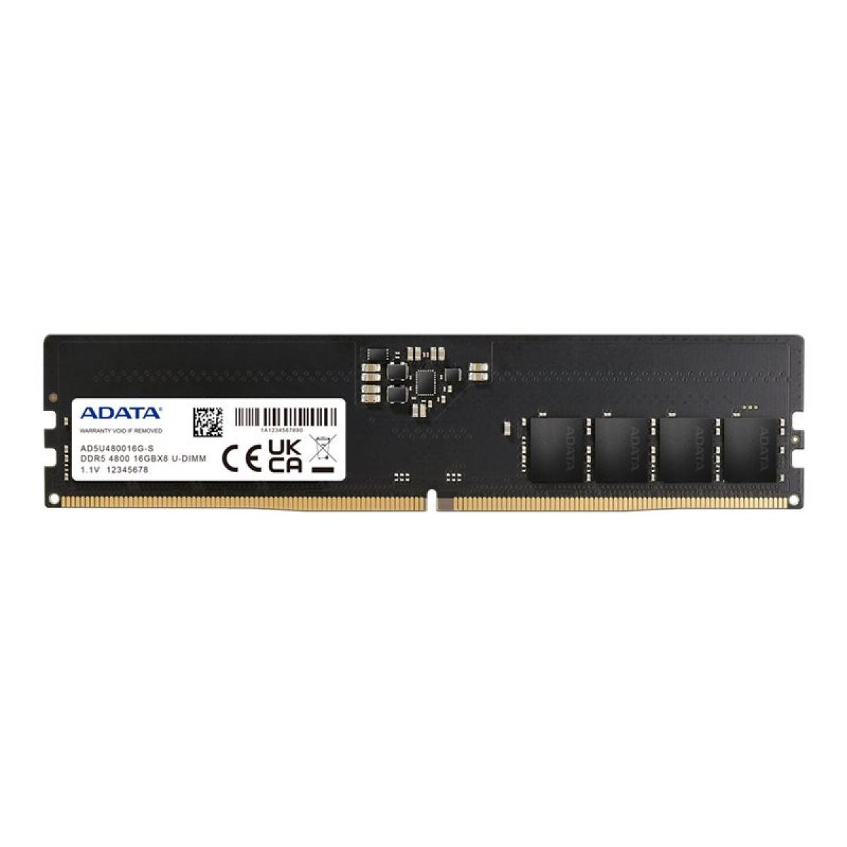 Memoria RAM ADATA 32GB DDR5 4800MHz UDIMM CL40