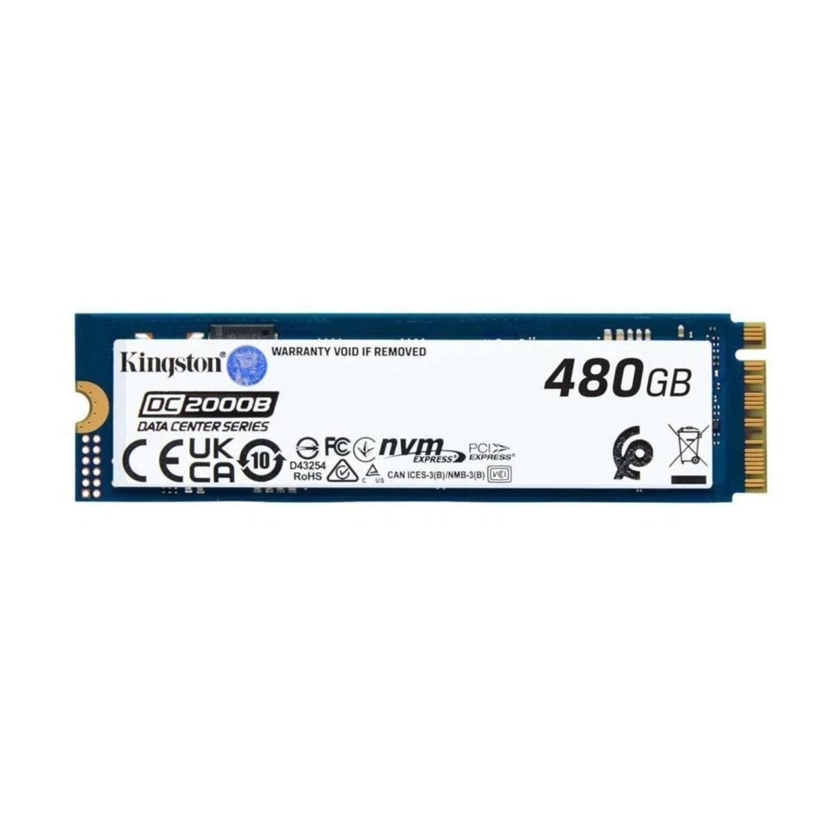 SSD Kingston DC2000B 480GB PCIe 4.0 NVMe M.2 2280 Enterprise