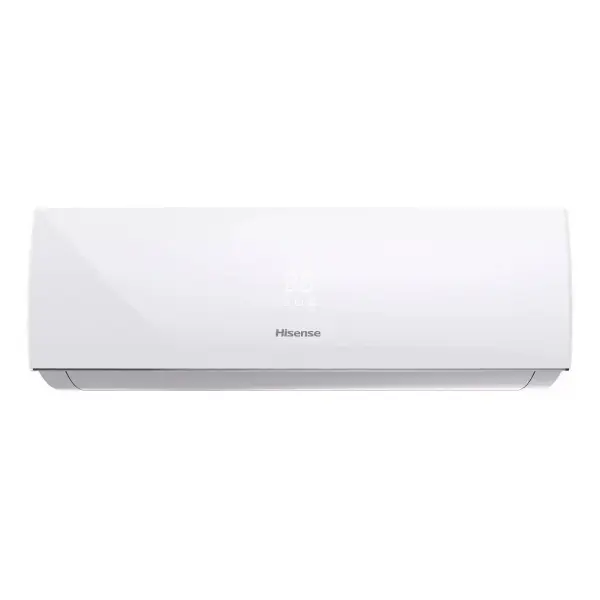 Aire acondicionado split Hisense blanco, unidad interior vista de frente