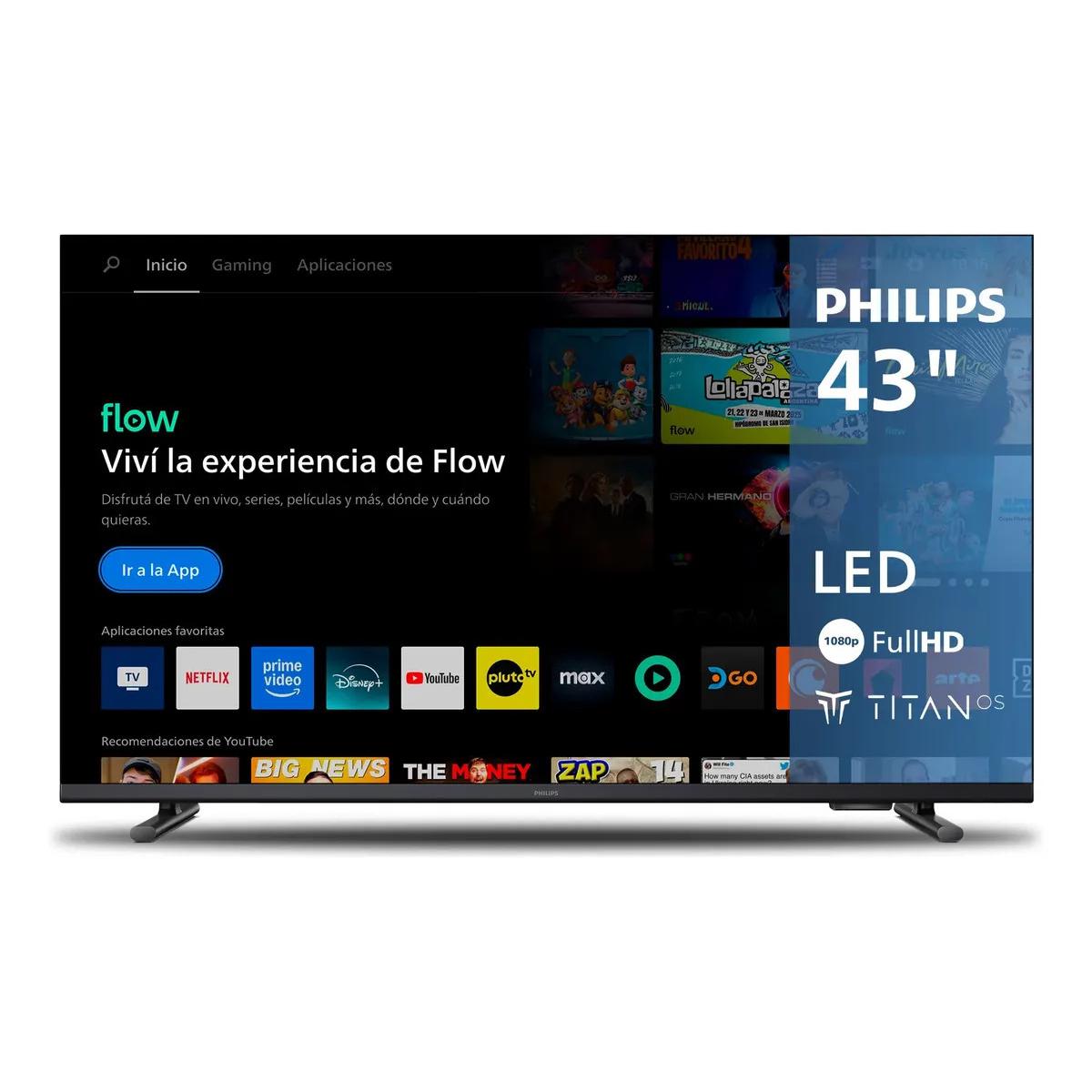 Smart TV Philips 43PFD6910/77 43 Full HD LED Titan OS