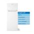 Heladera Smartlife SL-RFH260WH 257L Blanca Freezer Superior