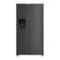 Heladera Midea 533L Side by Side No Frost Inverter Negra