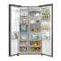 Heladera Midea 533L Side by Side No Frost Inverter Negra