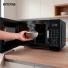 Microondas Enova ME2311-NE 23L Digital con Grill Negro