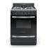 Cocina multigas 58cm Negra Evo Ormay c/grill eléctrico