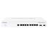 Switch Fortinet FortiSwitch-108E-FPOE 8 Puertos GE PoE+ 2 SFP 1U