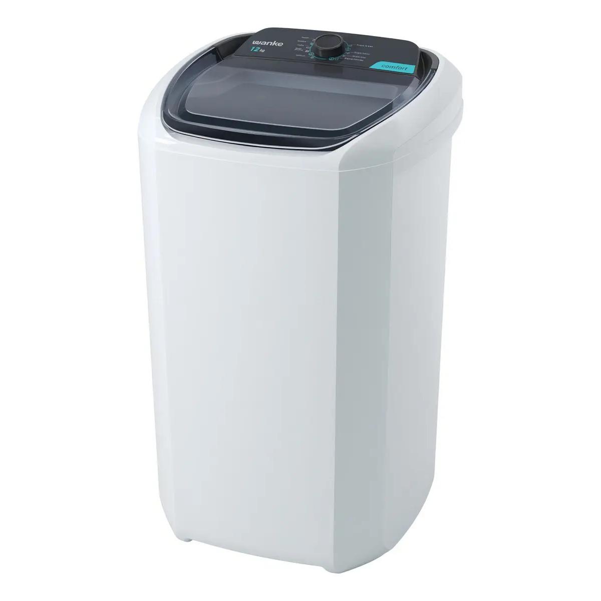 Lavarropas Comfort Wanke 12 kg Semiautomático C.Superior Blanco