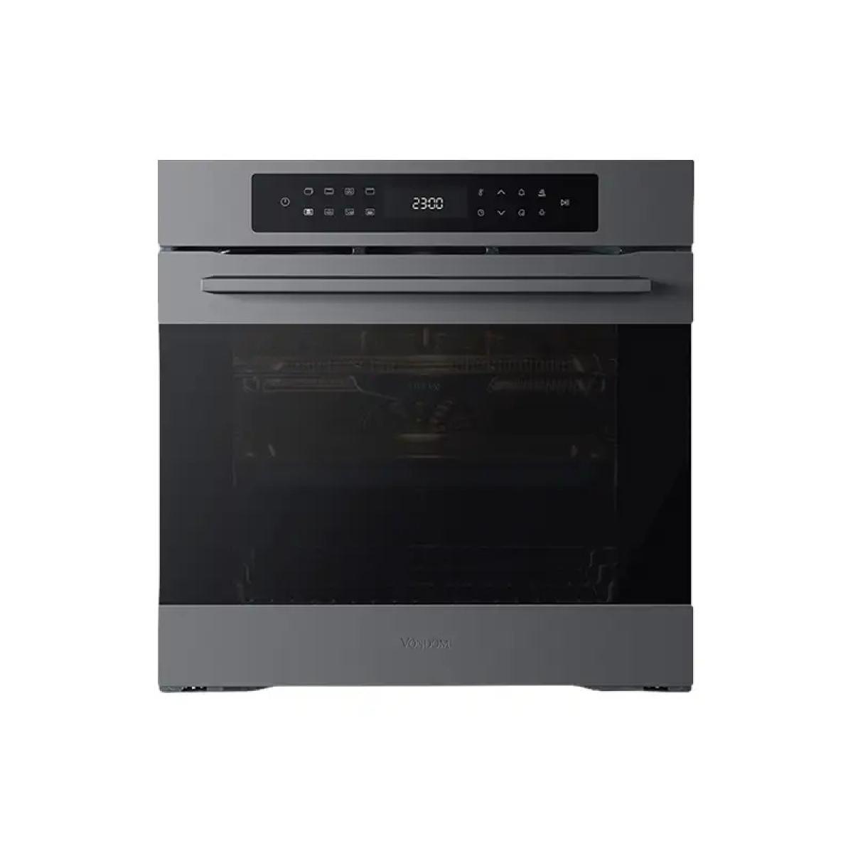 Horno Eléctrico 81Lts Empotrable Negro c/Display LED Vondom