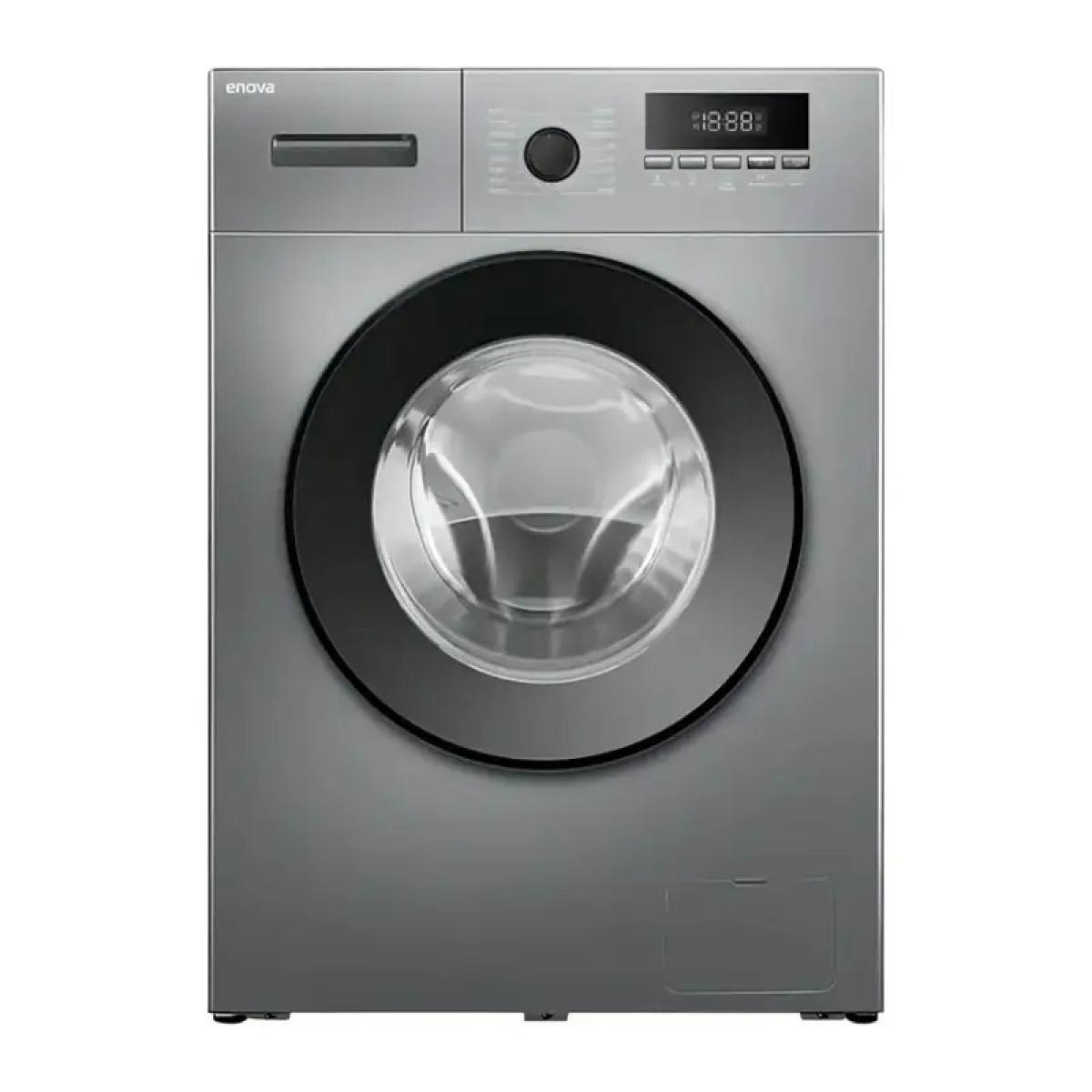 Lavarropas Enova LE08F10-GR 8 kg Carga Frontal Inverter Gris