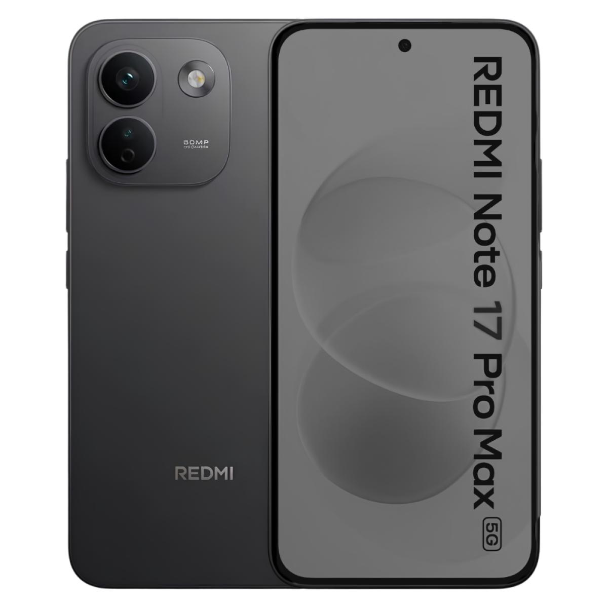 REDMI NOTE 17 PRO MAX (5G) 8GB RAM 256GB ROM - Black