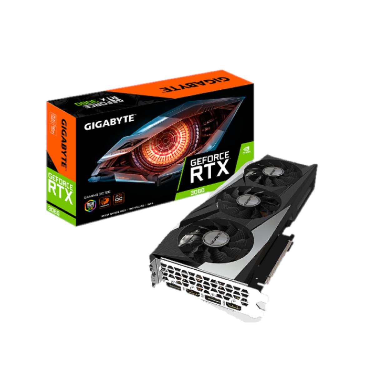 VGA Gigabyte GeForce RTX 3060 GAMING OC 12G (9312)